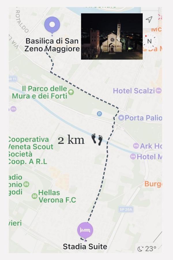 Stadia Suite Verona Kültér fotó